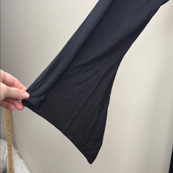 Killstar Black Backless Cold Shoulder bell sleeve jersey goth Dress XL - Picture 8 of 14